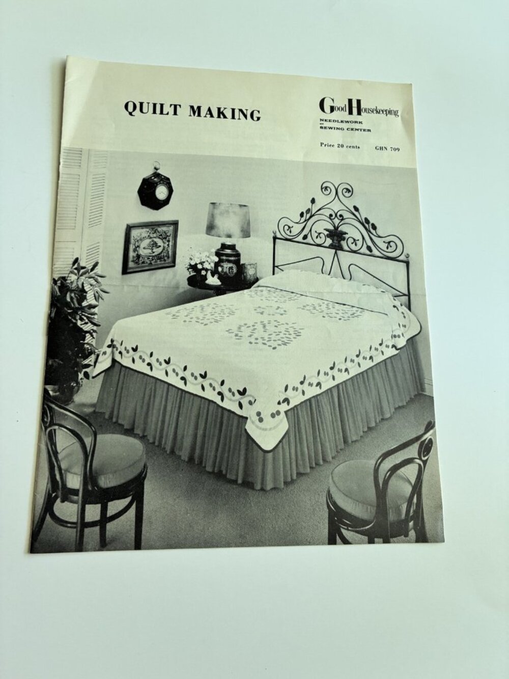 Vintage Good Housekeeping Quilt Making Pattern Booklet GHN 709 Pieced Quilt